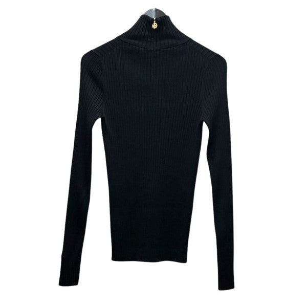 TORY BURCH バッグハーフジップ ハイネックニット 古着・中古-2枚目のアイテム画像