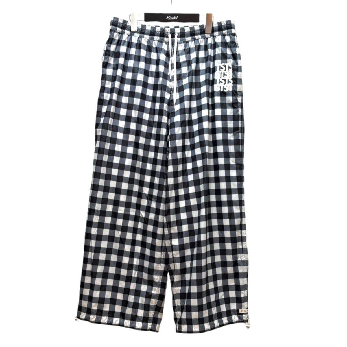 POLYESTER WIND PANTS チェックパンツ26SMM0301