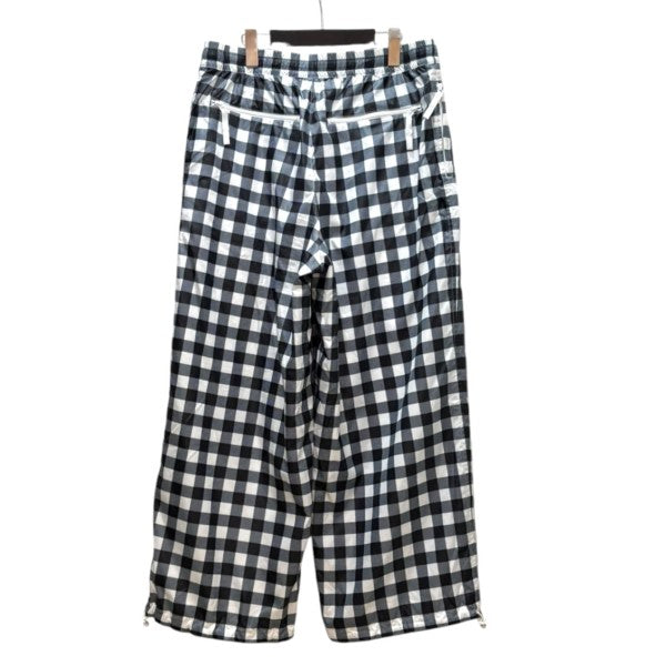POLYESTER WIND PANTS チェックパンツ26SMM0301