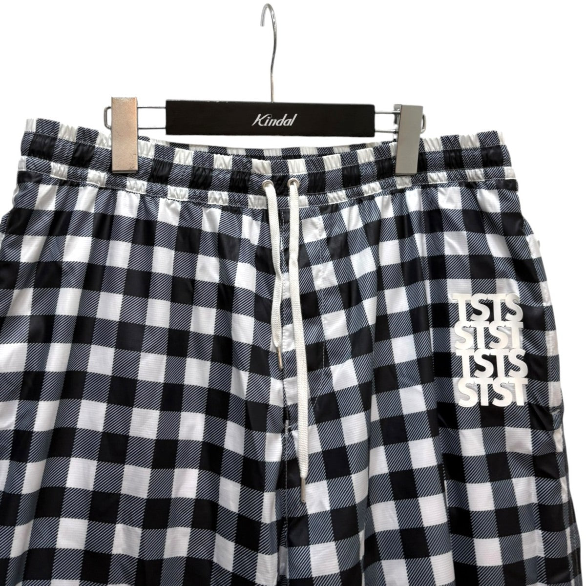 POLYESTER WIND PANTS チェックパンツ26SMM0301