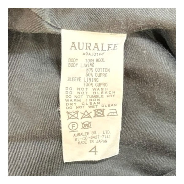 AURALEE SUPER SOFT WOOL FLANNEL JACKETA9AJ01WF 古着・中古-6枚目のアイテム画像