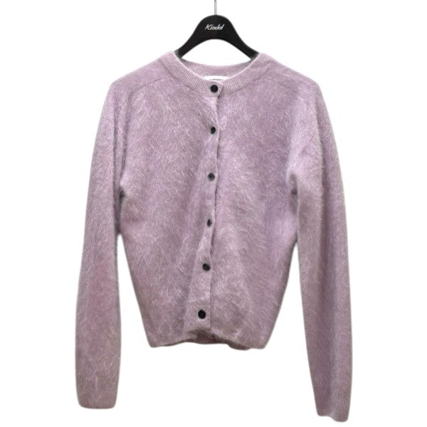 ATON カシミヤカーディガン ROYAL CASHMERE FUR CREWNECK CARDIGAN 古着・中古-1枚目のアイテム画像