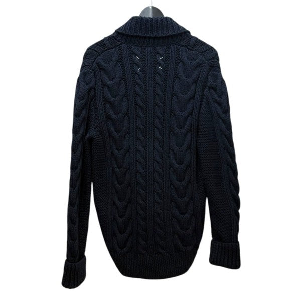 Maison Margiela REPLICA ケーブルコットンニットカーデ S50HA0389 古着・中古-2枚目のアイテム画像