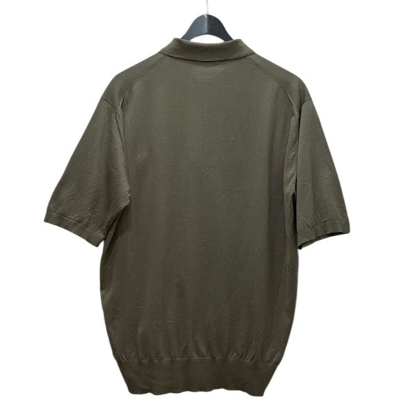 2026SS  GIZA HIGH GAUGE KNIT POLO ポロシャツ A26SP03KA