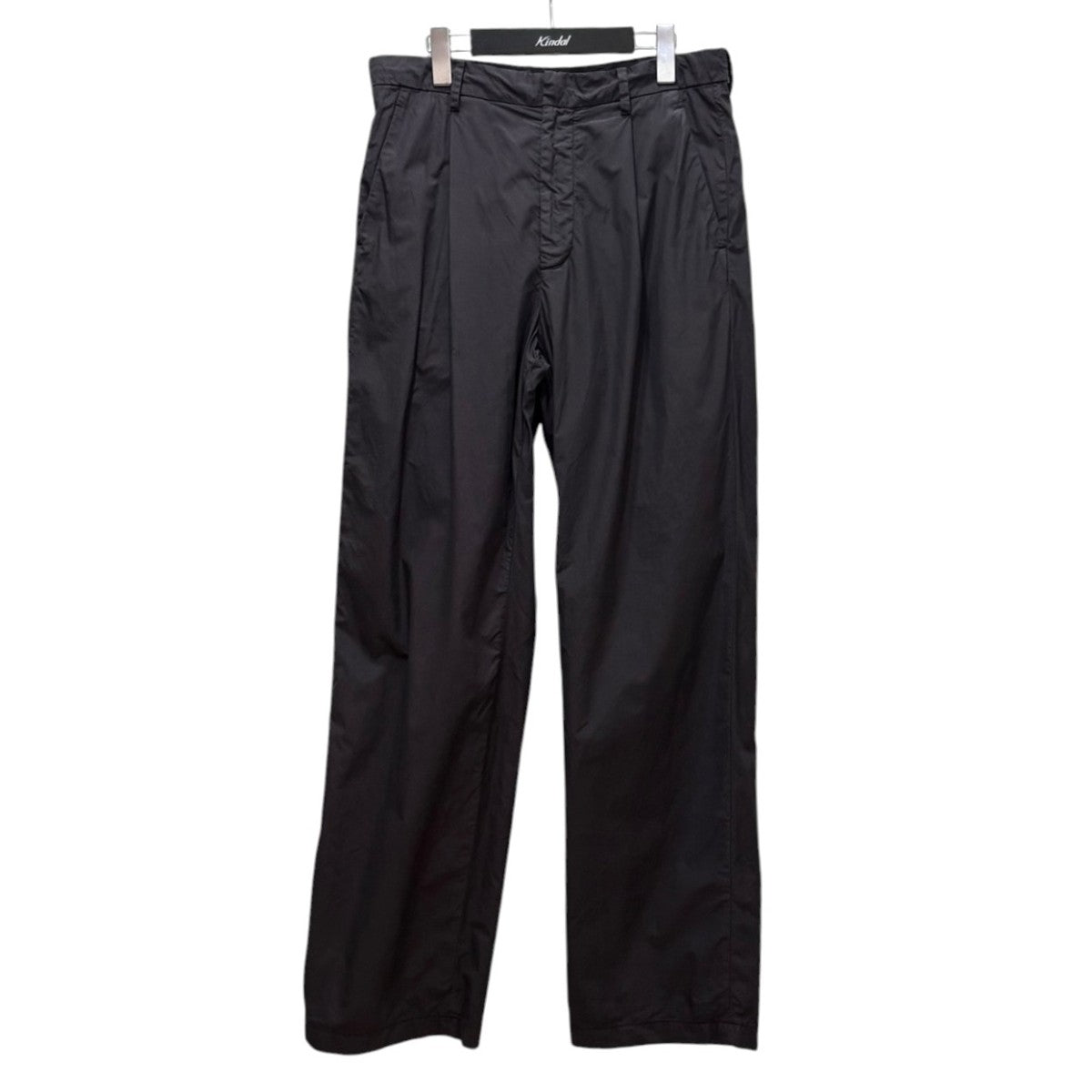 2026SS  GARMENT-DYED FINX SHUTTLE WEATHER ONE-TUCK SLACKS A26SP03SW