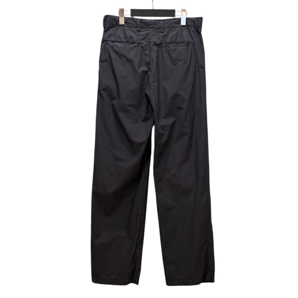 2026SS  GARMENT-DYED FINX SHUTTLE WEATHER ONE-TUCK SLACKS A26SP03SW