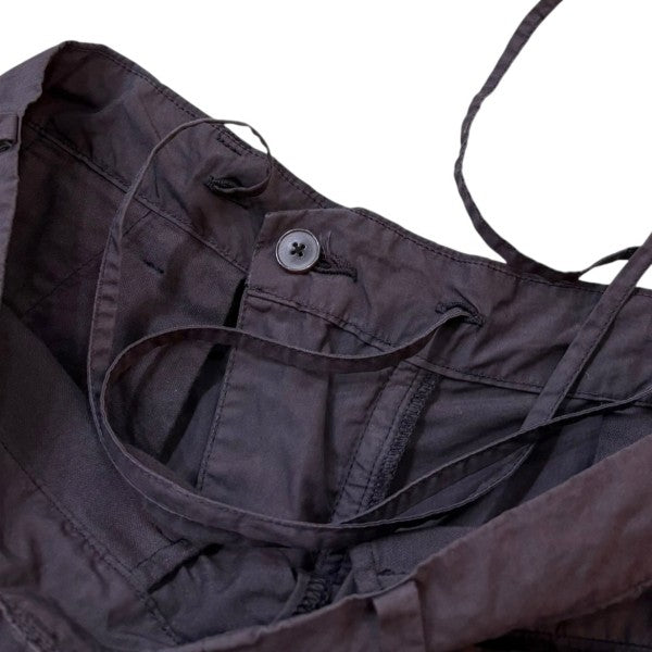 2026SS  GARMENT-DYED FINX SHUTTLE WEATHER ONE-TUCK SLACKS A26SP03SW