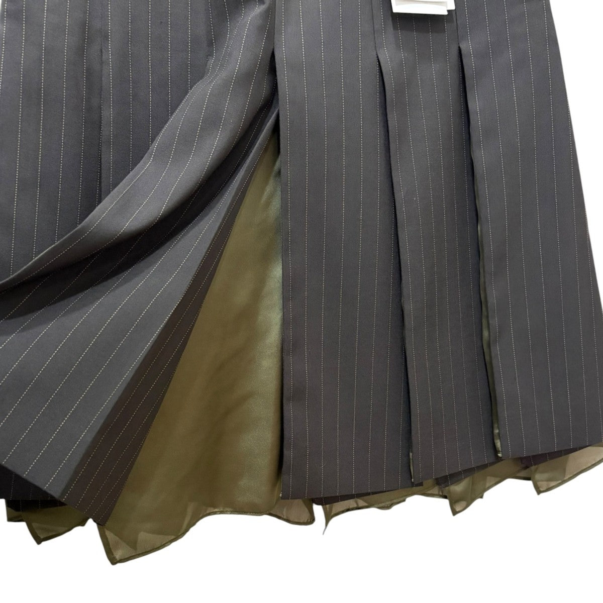 2026SS  Chalk Stripe Skirt ストライプスカート　26-08360