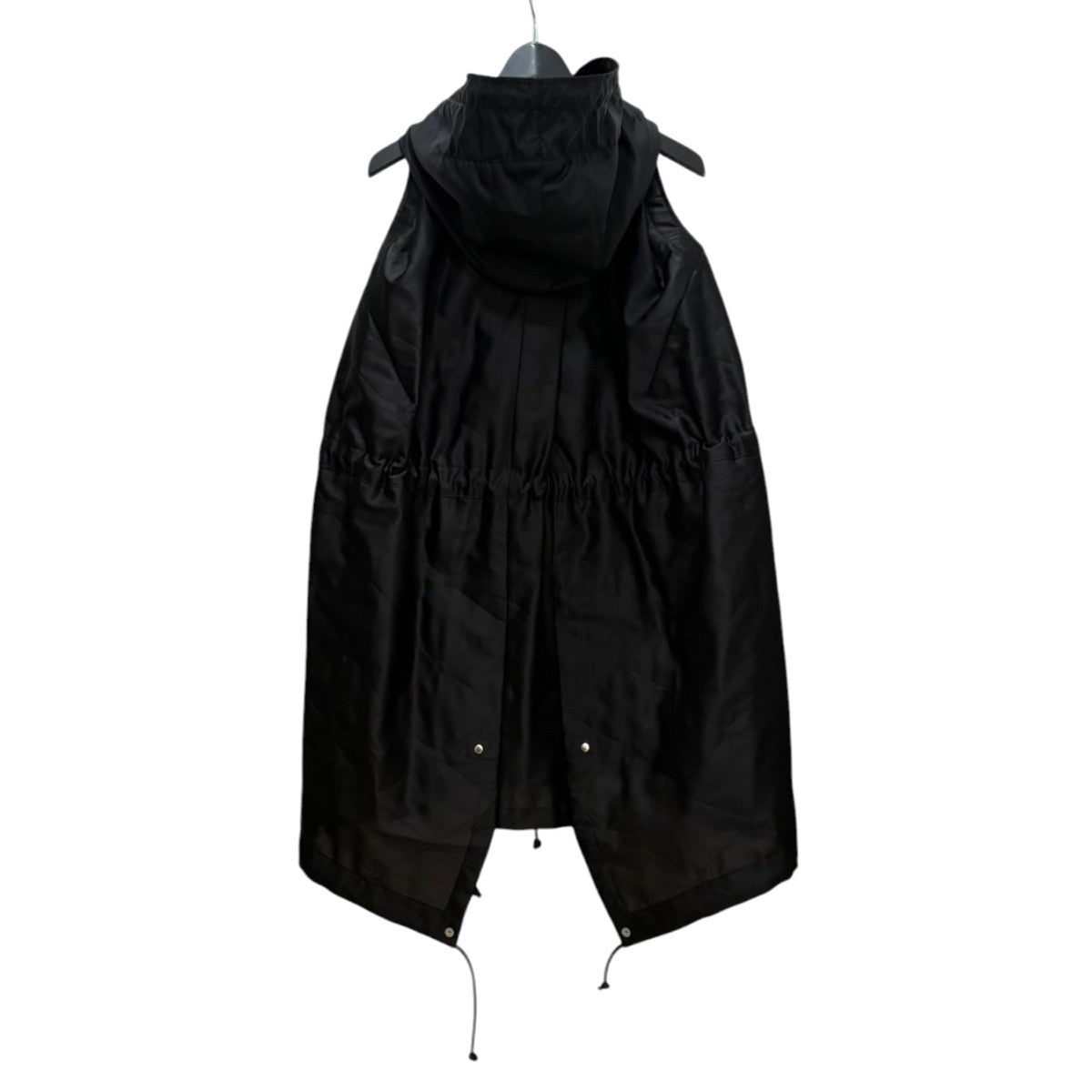2026SS  Quilted Satin Hooded Vest 26-08306