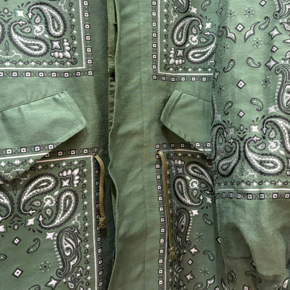 ペイズリージャガードコート Paisley jacquard coat TV22-FA337