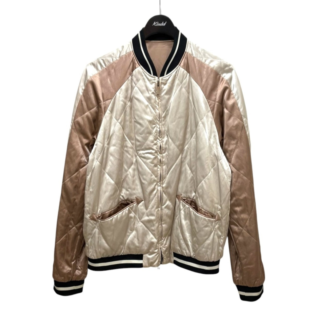 Bird Embroidery Souvenir Jacket リバーシブルスカジャン　P48206459