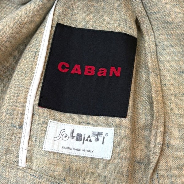 CABaN(キャバン) メランジリネン ダブルブレストジャケット59-07-01