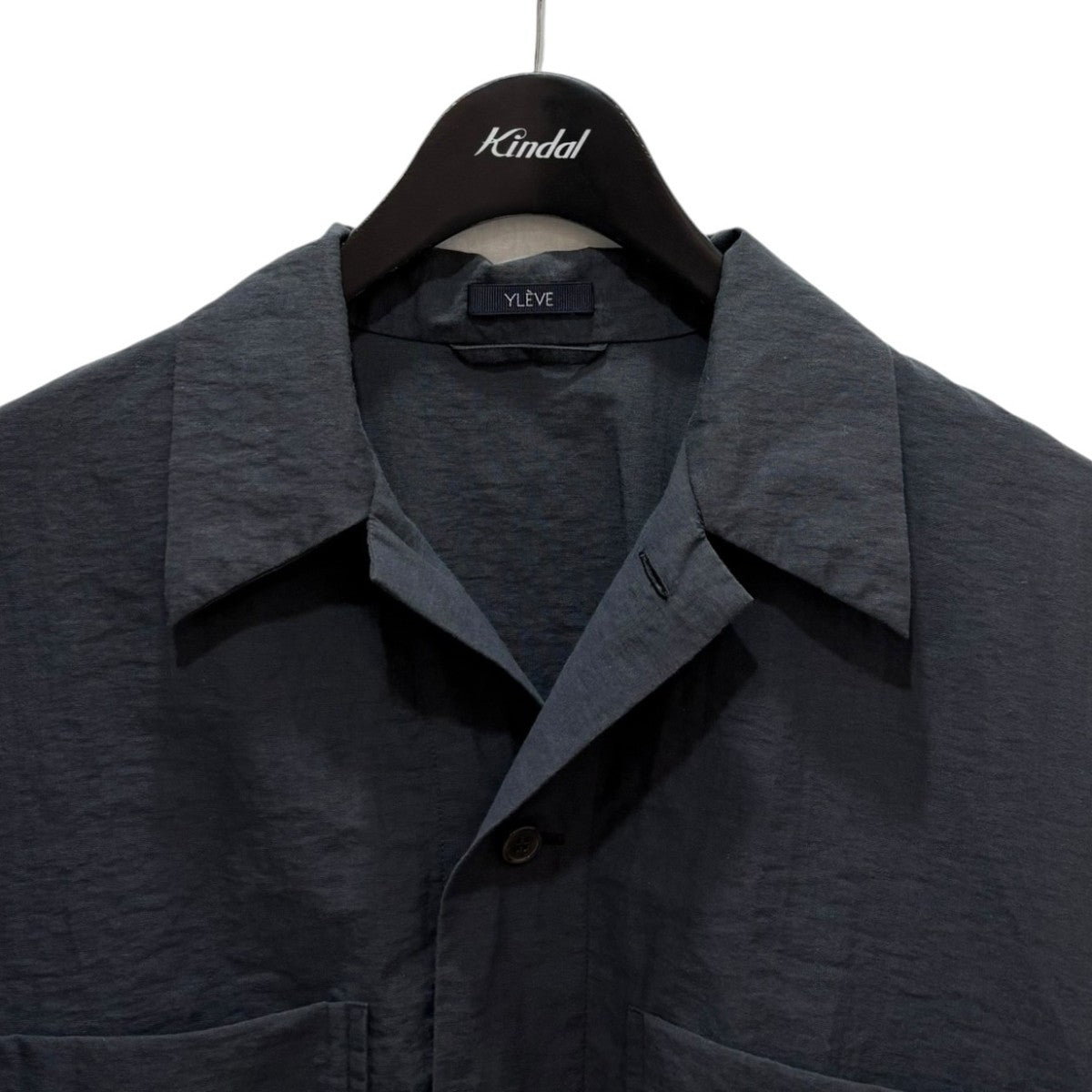 YLEVE Cotton Nylon Washer H S Shirt168-2150018 古着・中古-3枚目のアイテム画像