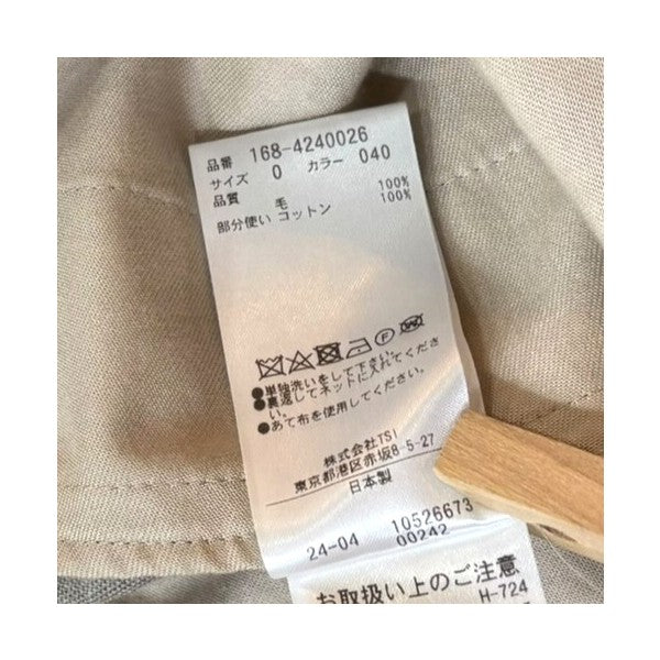 YLEVE WOOL TROPICAL TRスラックス 168-4240026 古着・中古-6枚目のアイテム画像