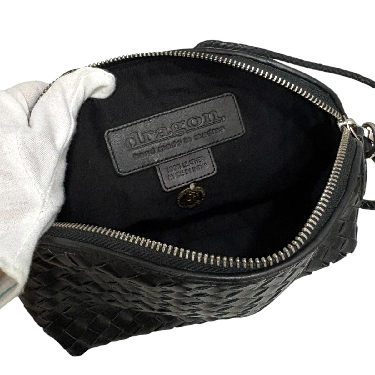 CHUNKY FELLINI POCHETTE 8011　レザーショルダーバッグ