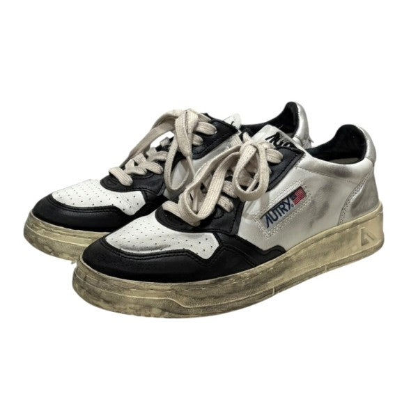 AUTRY Medalist Super Vintage Leather Low SneakersAVLW SV11 古着・中古-1枚目のアイテム画像