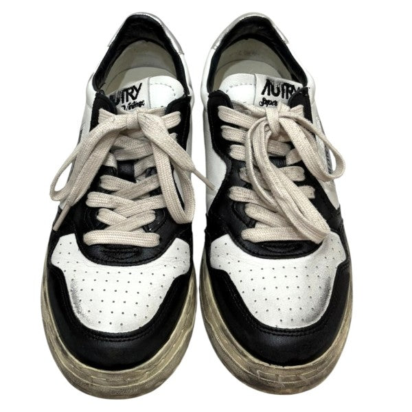 AUTRY Medalist Super Vintage Leather Low SneakersAVLW SV11 古着・中古-2枚目のアイテム画像