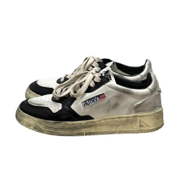 AUTRY Medalist Super Vintage Leather Low SneakersAVLW SV11 古着・中古-4枚目のアイテム画像