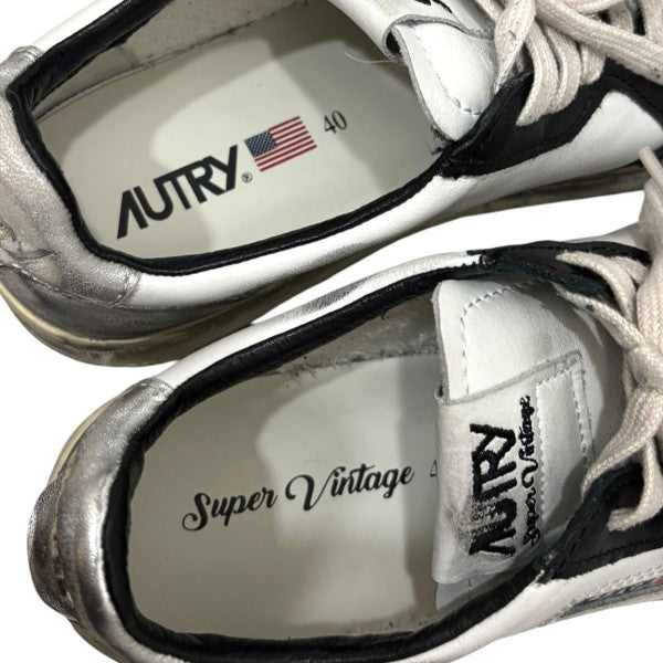 AUTRY Medalist Super Vintage Leather Low SneakersAVLW SV11 古着・中古-8枚目のアイテム画像