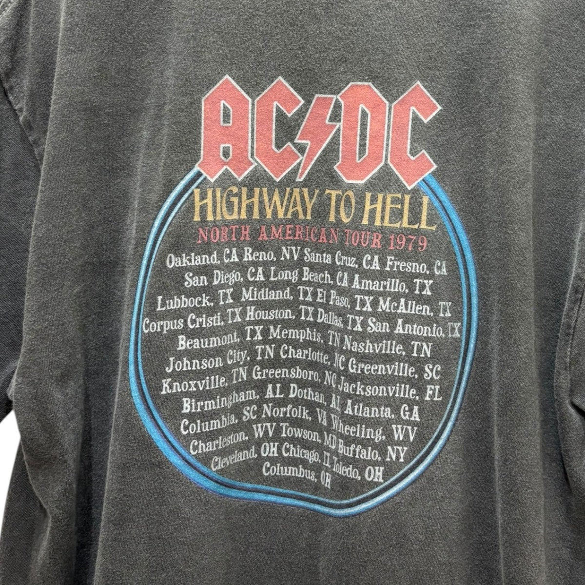 GOOD ROCK SPEED AC DC Highway to Hell バンドＴシャツ 古着・中古-4枚目のアイテム画像