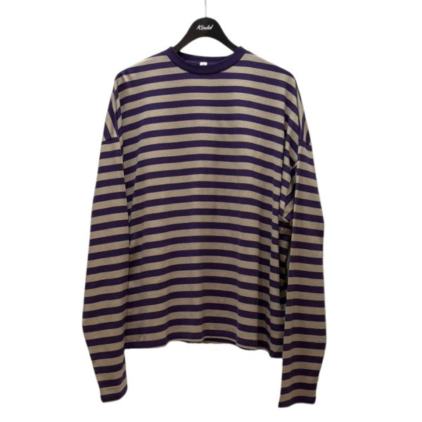 20th ボーダーL S TロングスリーブTシャツ
