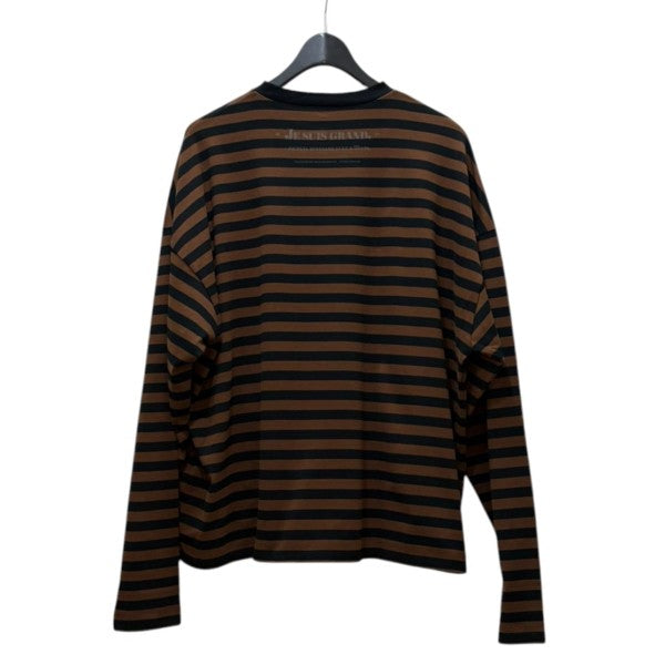 20th ボーダーL S TロングスリーブTシャツ