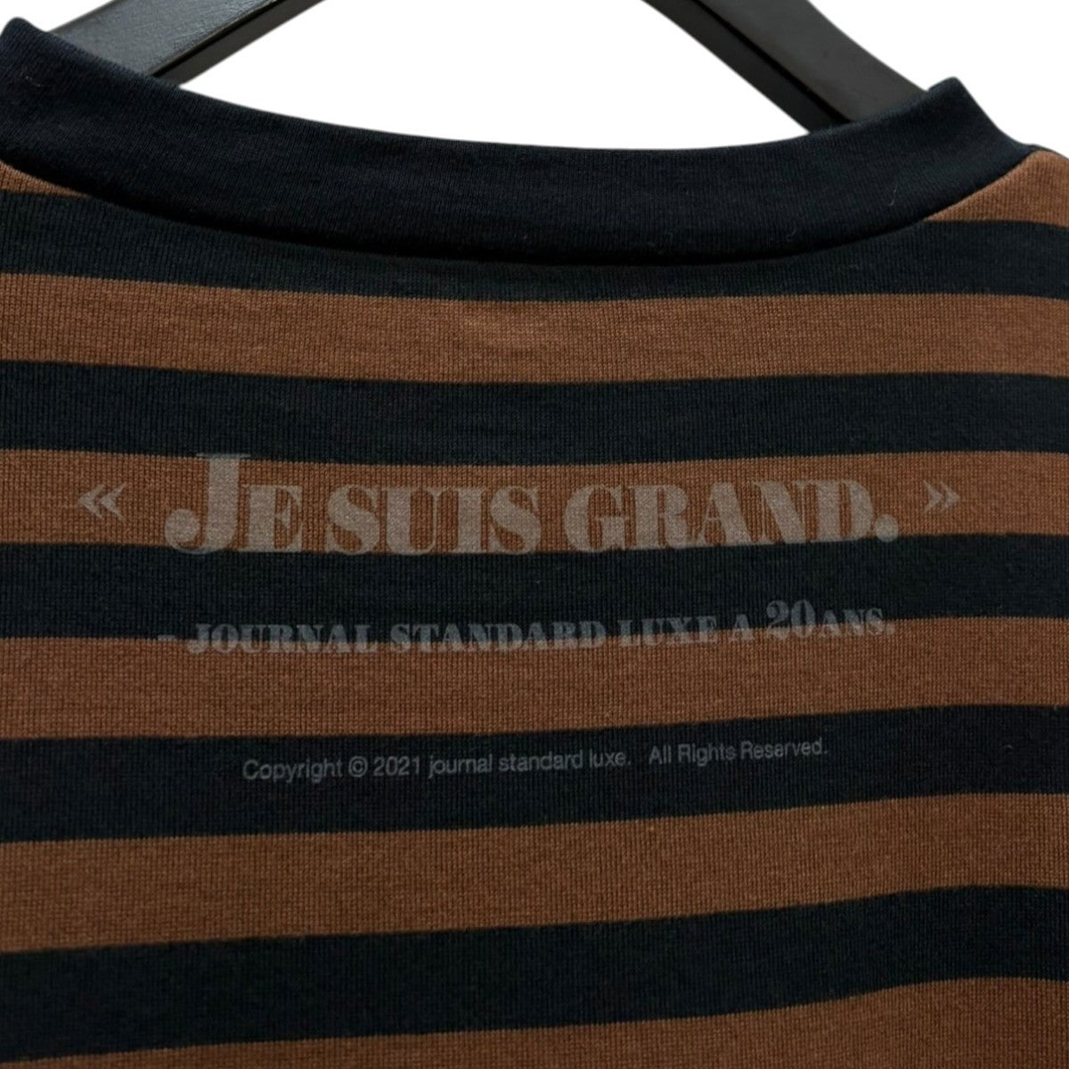 20th ボーダーL S TロングスリーブTシャツ