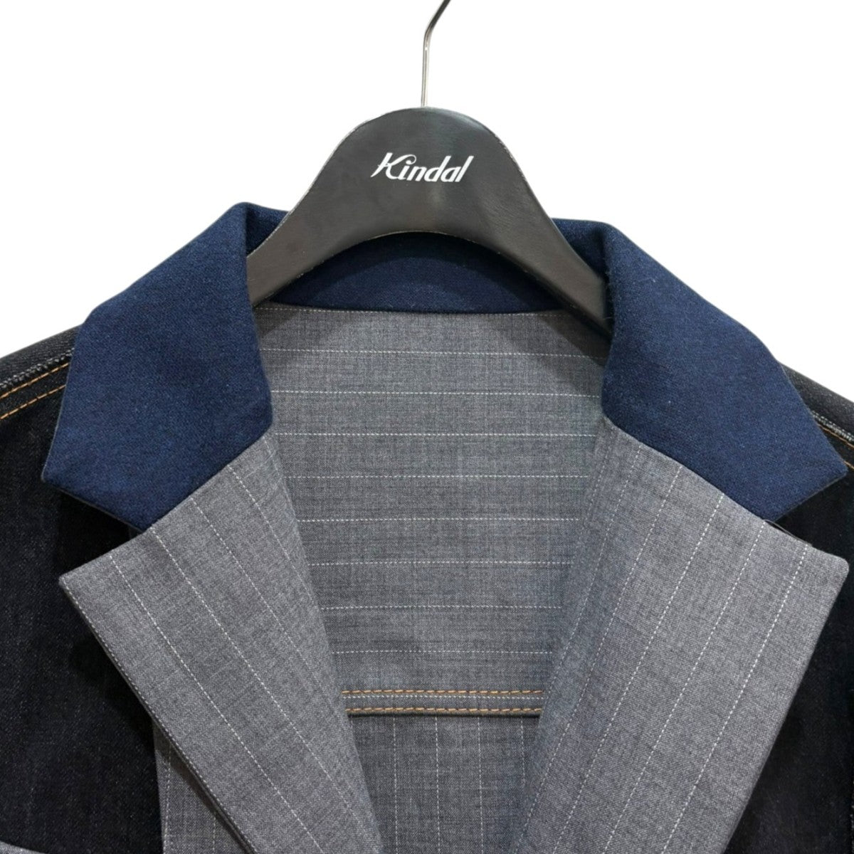 Chalk Stripe Bonding Jacket 　リバーシブルジャケット　24-03346M