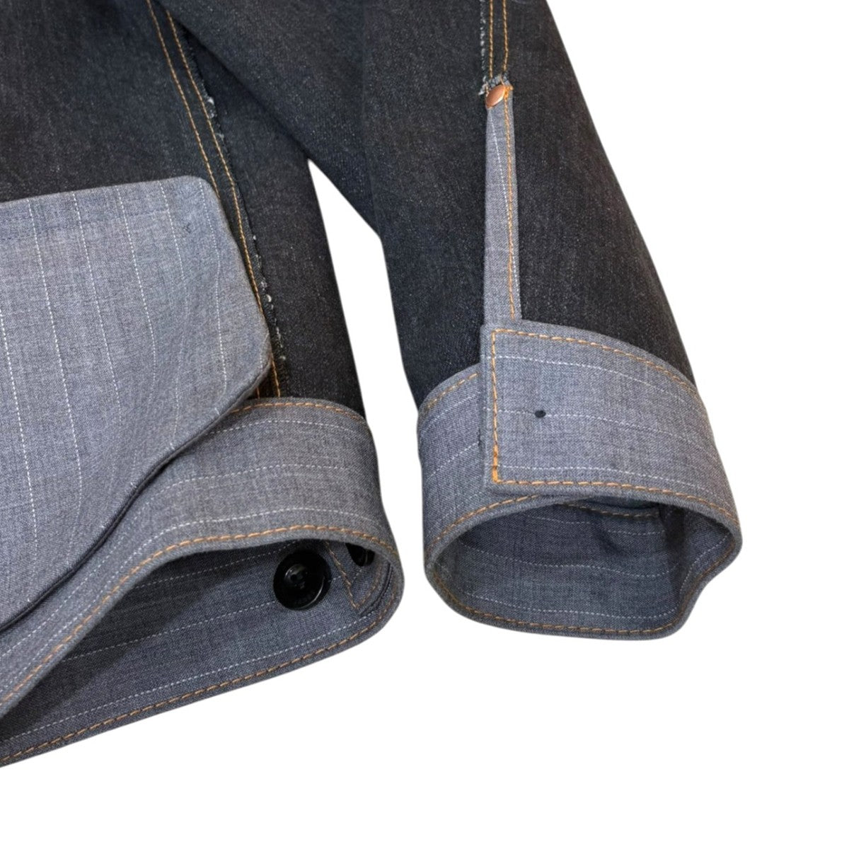 Chalk Stripe Bonding Jacket 　リバーシブルジャケット　24-03346M