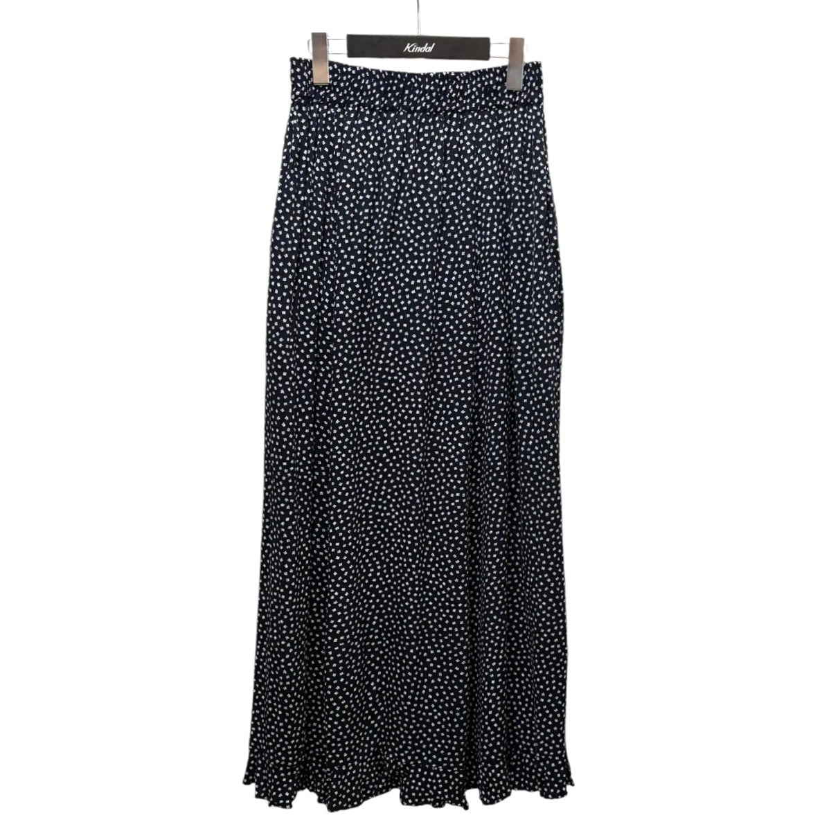 総柄 裾フリルスカート　FLORET HEM FRILL SK 20AMSSK53