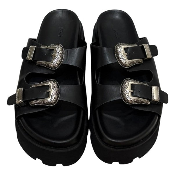 MEDI WESTERN BUCKLE SANDALS0225112610580
