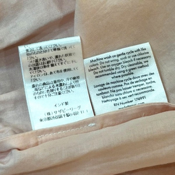 コットンティアードワンピース　ALEN 125N63L