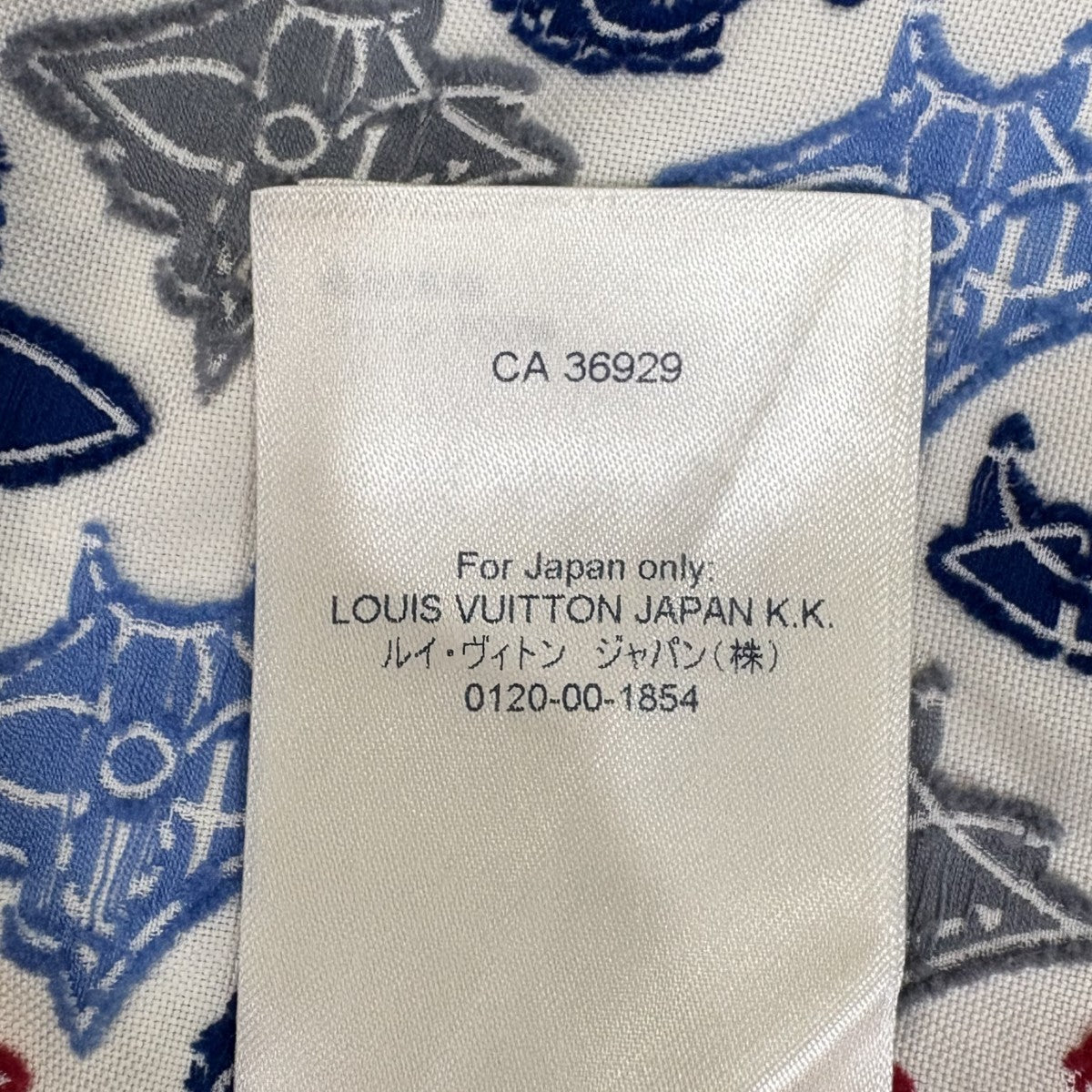 21SS モノグラムシグネチャー半袖シャツ　RM212Q WO4 HLS44W