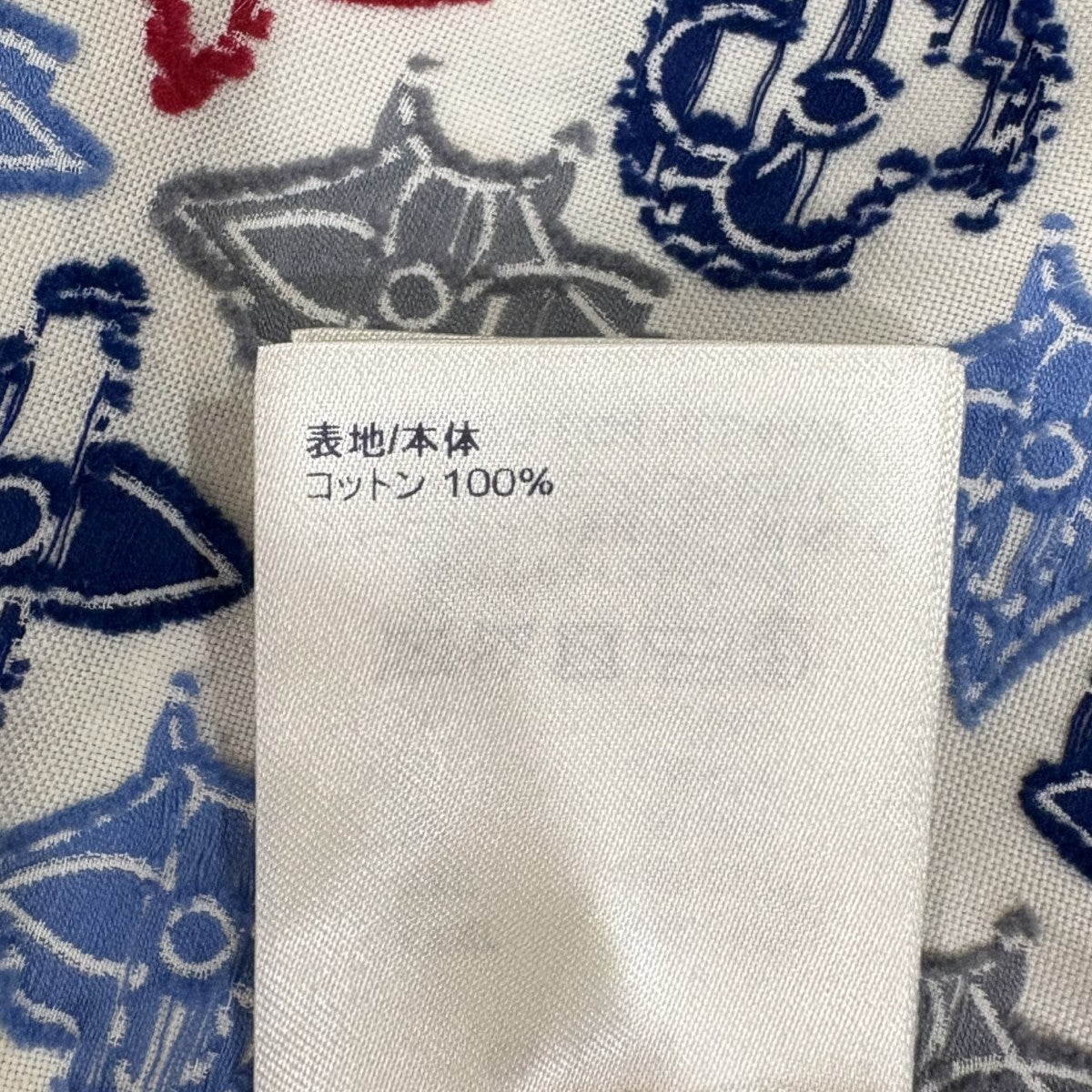 21SS モノグラムシグネチャー半袖シャツ　RM212Q WO4 HLS44W