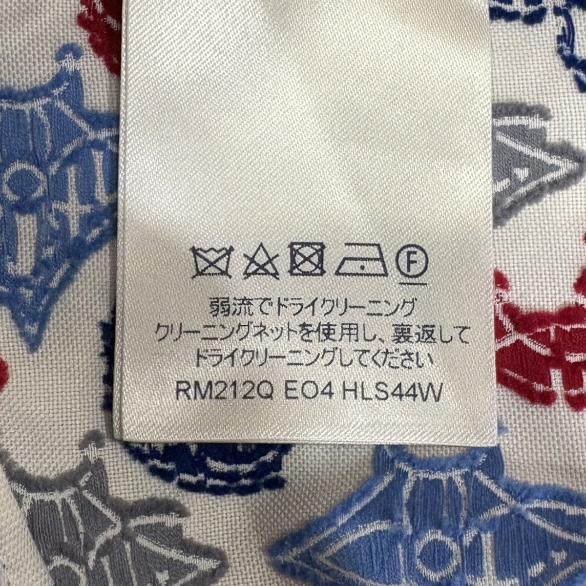 21SS モノグラムシグネチャー半袖シャツ　RM212Q WO4 HLS44W