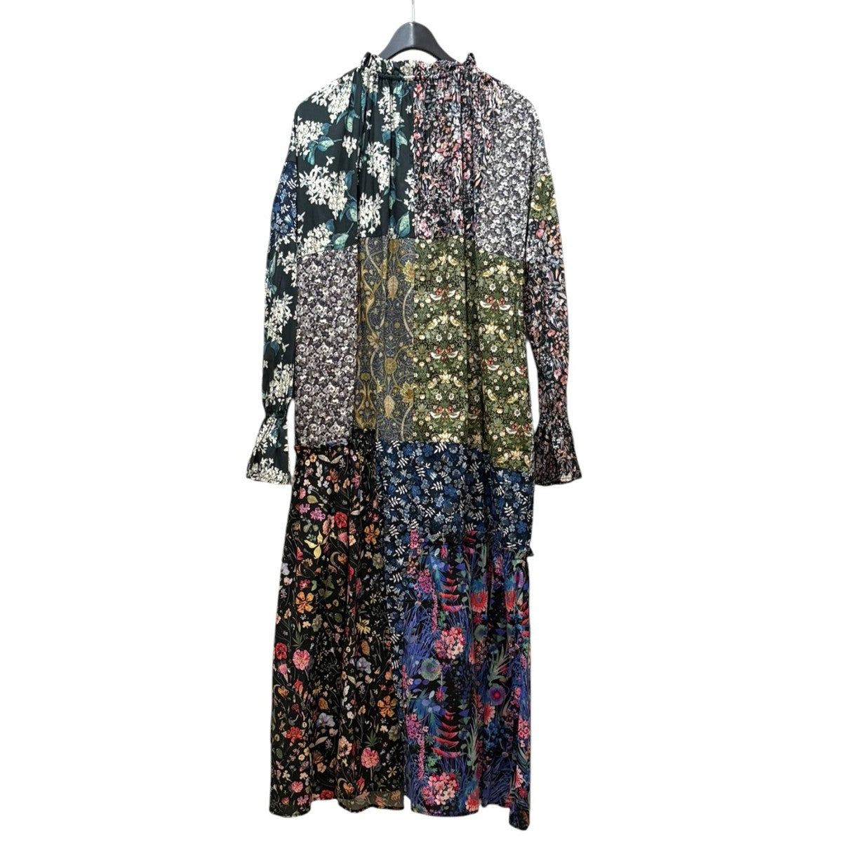 AMERI LIBERTY PATCHWORK PATCHWORK BLK DRESS01410590440 古着・中古-2枚目のアイテム画像