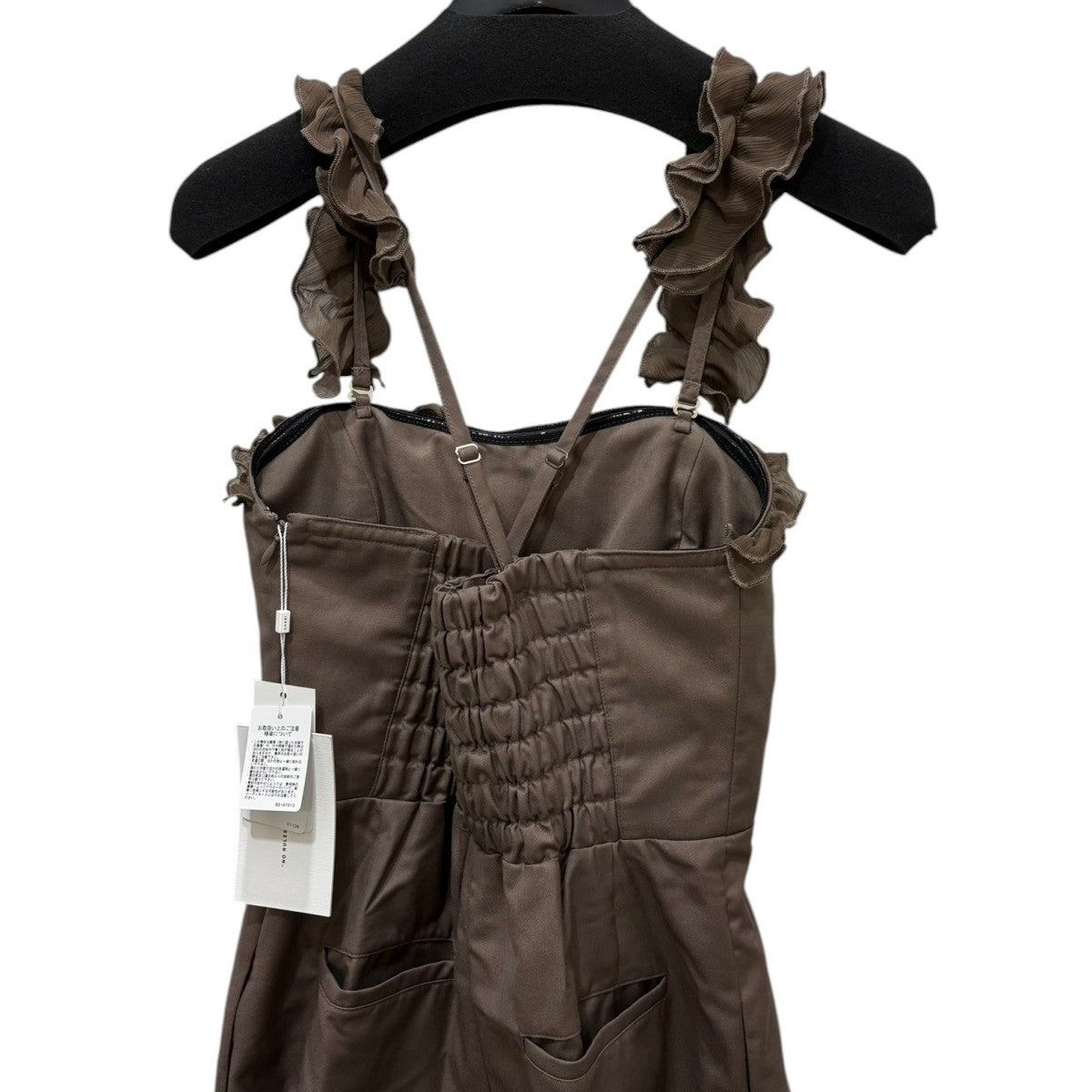 AMERI MEDI 2WAY FRILL ROMPERSサロペット02310580710 古着・中古-4枚目のアイテム画像