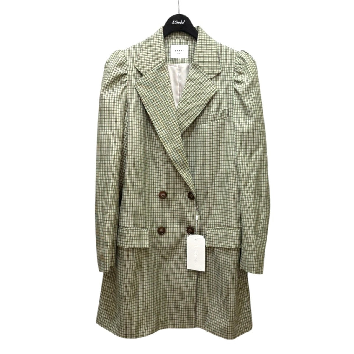 AMERI CHECK JACKET MINI DRESS セットアップ（2点セット） 01310530840 古着・中古-1枚目のアイテム画像