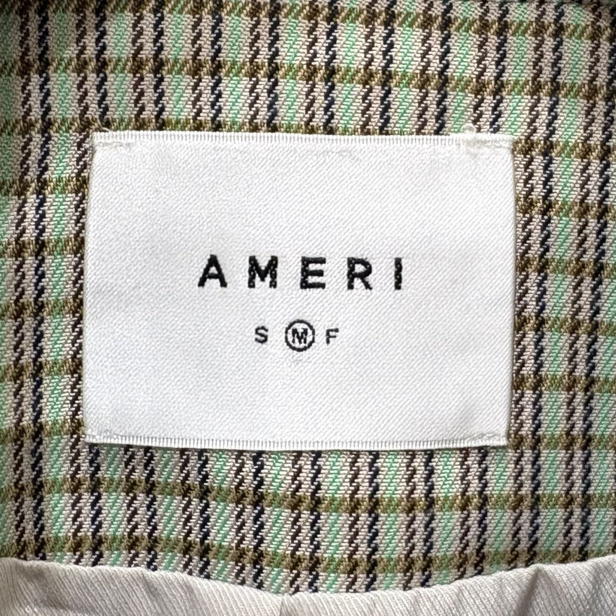 AMERI CHECK JACKET MINI DRESS セットアップ（2点セット） 01310530840 古着・中古-5枚目のアイテム画像