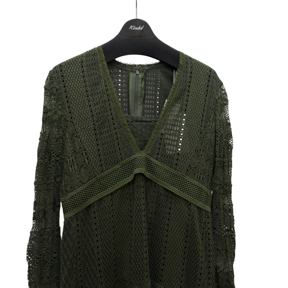 AMERI VINTAGE PATCHWORK LACE DRESS01320520580 古着・中古-3枚目のアイテム画像
