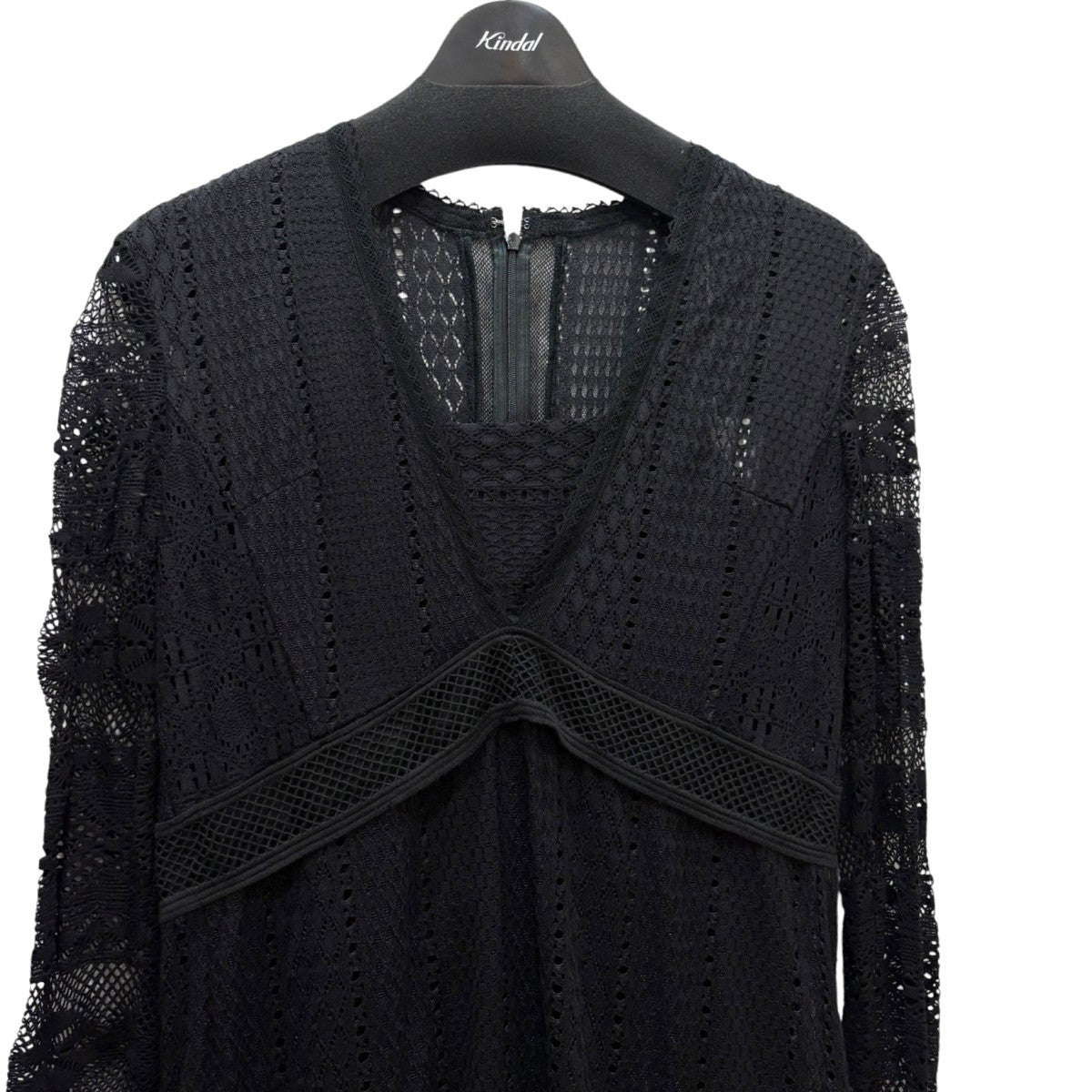 AMERI VINTAGE PATCHWORK LACE DRESS01320520580 古着・中古-3枚目のアイテム画像