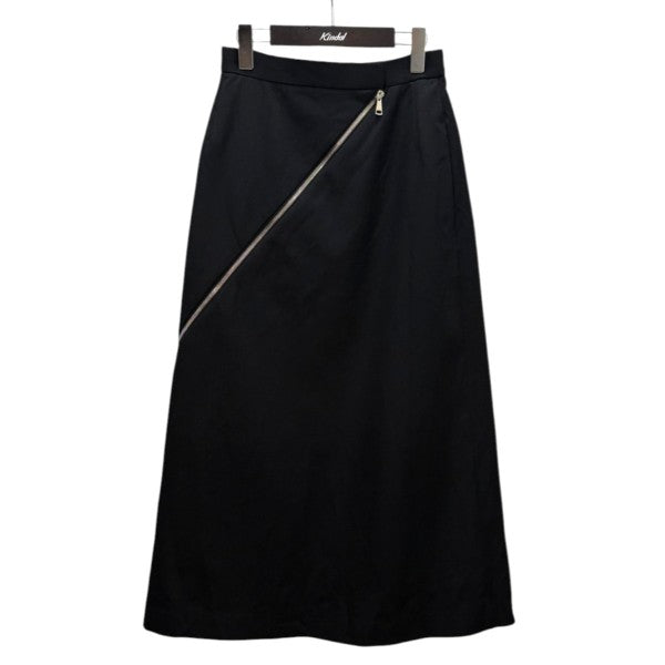 ジップ使いロングスカート　CELIA ZIP-DETAIL LONG SKIRT 242CLA