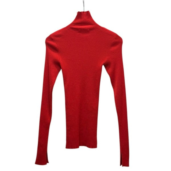 タートルリブニット SUPER FINE WOOL HIGH GAUGE RIB KNIT TURTLE A24AP03HW