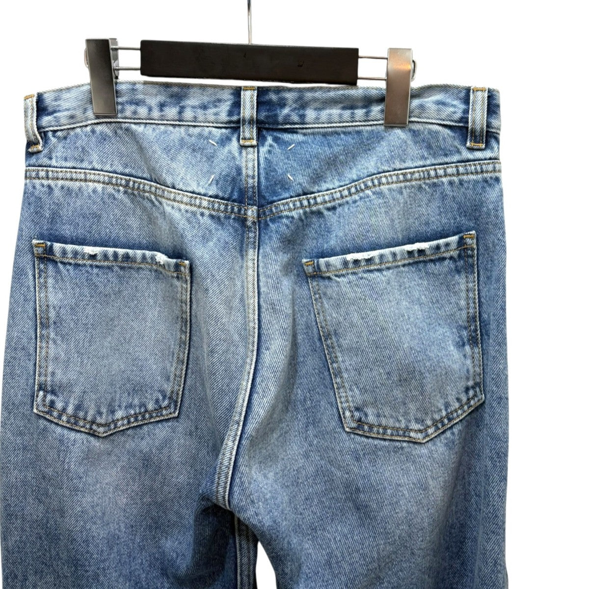 コントラストポケット ストレートデニムデニムパンツS51LA0052 S30513