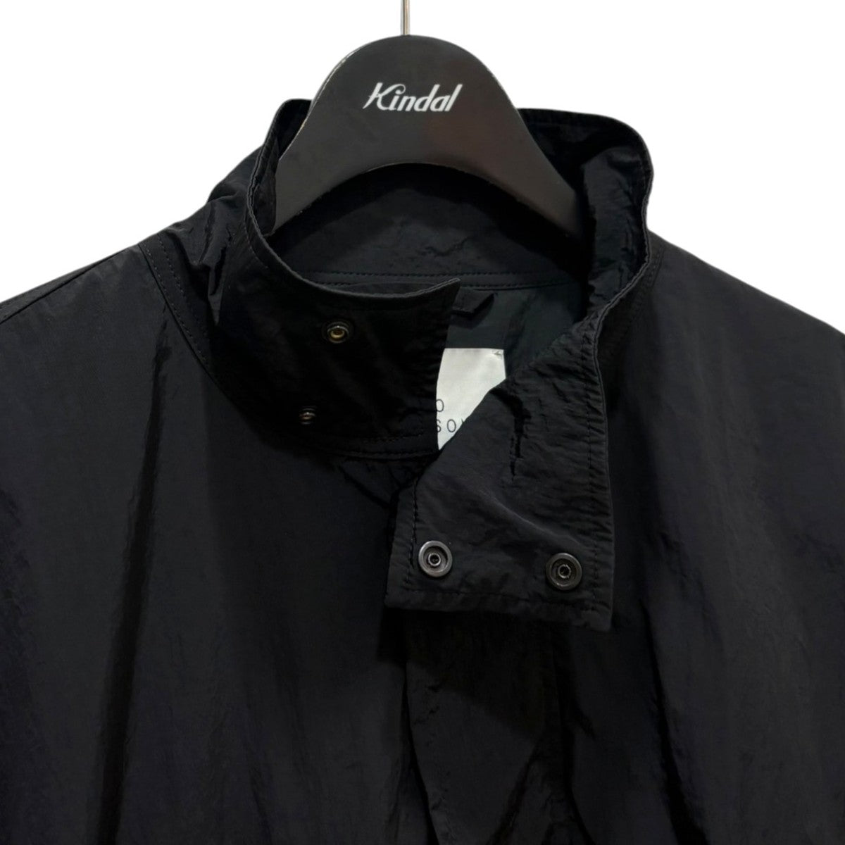 スタンドカラージップブルゾン　Neat fit shell jacket HARLE SNIM