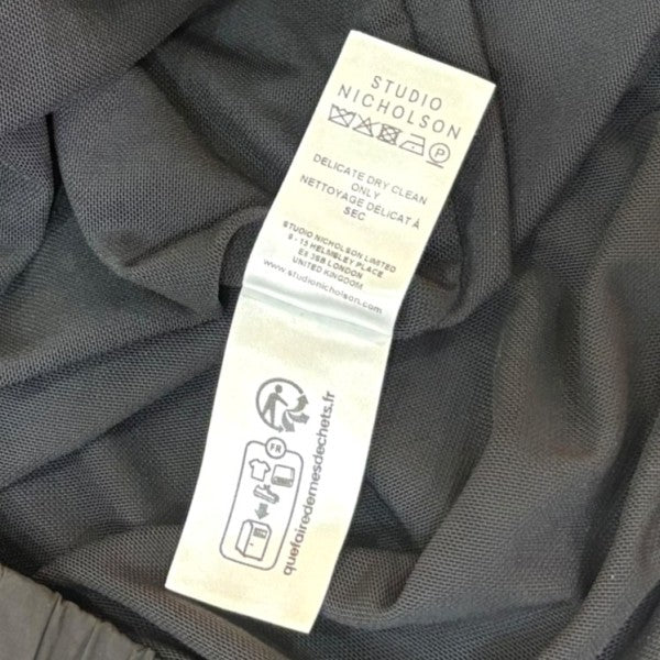 スタンドカラージップブルゾン　Neat fit shell jacket HARLE SNIM