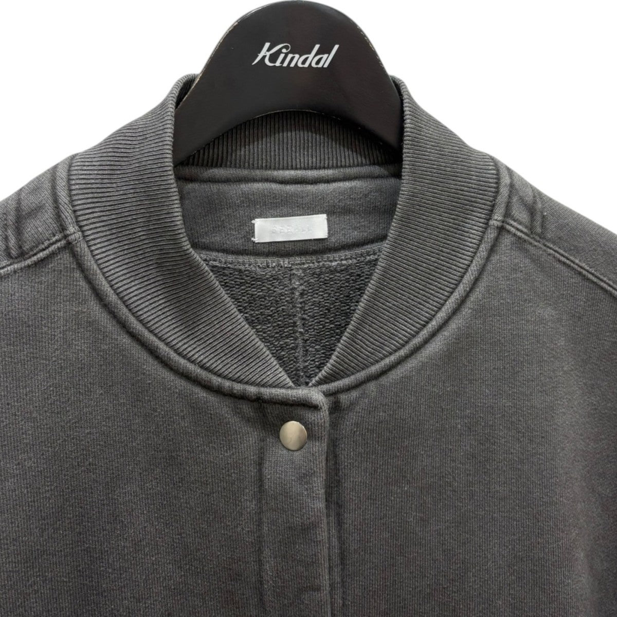 別注ERGONOMIC SNAP CARDIGAN 　バルーンスリーブスウェットカーデ　SAW63 SW903C