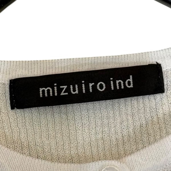 クルーネックリブカーディガン2-220035