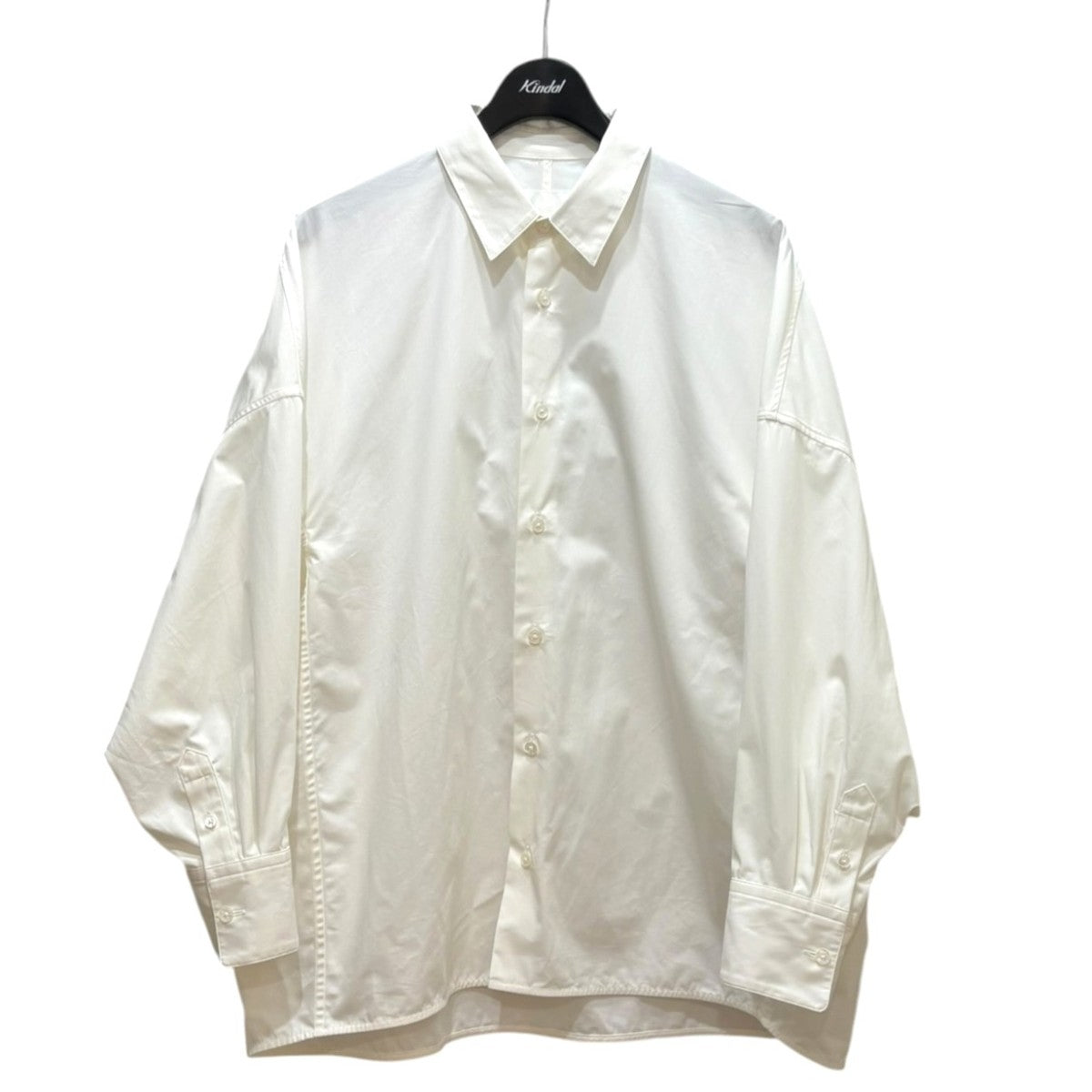 Clear Heavy Broadcloth Draping Shirt Type AN-25S-002
