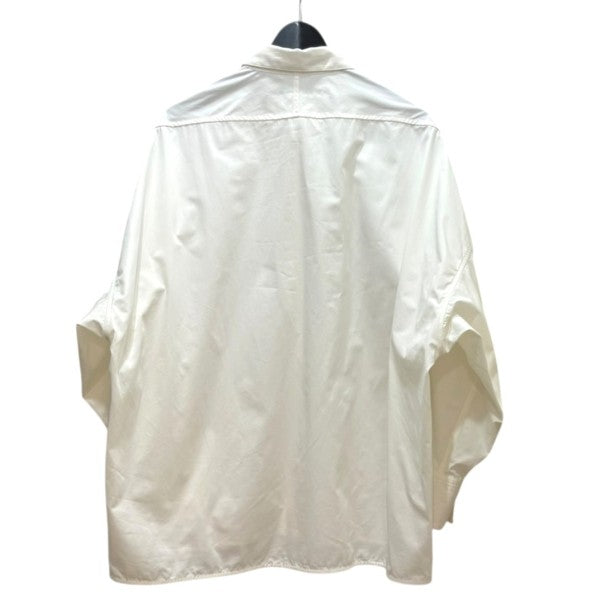 Clear Heavy Broadcloth Draping Shirt Type AN-25S-002